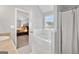 Main bathroom with bathtub and shower at 427 Blackbird Way, Hampton, GA 30228