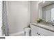 Clean bathroom with granite countertop and a shower at 5158 Noble Village Way # 35, Lilburn, GA 30047