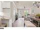 Bright kitchen features an island and modern appliances at 5158 Noble Village Way # 35, Lilburn, GA 30047