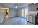 Kitchen with dining area and access to backyard at 6358 Hemp St, Douglasville, GA 30135