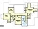 Second floor plan with bedrooms, loft, and bathrooms at 120 National Way, Carrollton, GA 30116