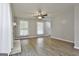 Bright living room with hardwood floors and fireplace at 312 Summer Pl, Peachtree City, GA 30269