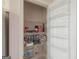 Well-organized pantry with ample shelving for food storage at 302 Preston Chase Dr, Peachtree City, GA 30269