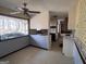 Kitchen with a breakfast nook and view of the woods at 779 Dial Mill Rd, Oxford, GA 30054