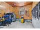 Tack room with ample storage for saddles and bridles at 460 Dixie Rd, Covington, GA 30014
