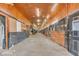Long row of stables with ample space for horses at 460 Dixie Rd, Covington, GA 30014