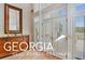 Bright entryway with double doors and high ceilings at 460 Dixie Rd, Covington, GA 30014