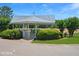 Quaint gazebo with seating area overlooking the arena at 460 Dixie Rd, Covington, GA 30014