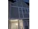 Two-story home with gray siding and white trim at dusk at 3806 London Dr, Decatur, GA 30032