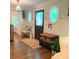 Bright entryway with hardwood floors and unique decor at 2398 Maddox Rd, Buford, GA 30519