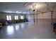 Large garage with epoxy flooring and ample storage at 3350 Donegal Way, Snellville, GA 30039