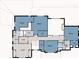 Upper floor plan featuring four bedrooms and three bathrooms at 2030 Fontainbleau Dr, Conyers, GA 30094