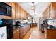 Updated kitchen with granite countertops and stainless steel appliances at 1827 Lost Mountain Rd, Powder Springs, GA 30127