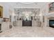 Elegant bathroom with double vanity and large mirror at 895 W Paces Ferry W Rd, Atlanta, GA 30327