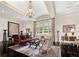 Elegant living room with high ceilings and large windows at 4665 Riverview Rd, Atlanta, GA 30327