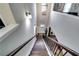 Elegant staircase leading to the second floor at 1025 Fable Ln, Hampton, GA 30228