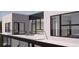Contemporary home with expansive windows and balconies at 5092 Derrick Rd, South Fulton, GA 30349