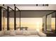 Bright living room with floor-to-ceiling windows and ocean views at 5092 Derrick Rd, South Fulton, GA 30349