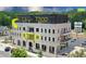 Brick building, unit 1202 highlighted, offers modern design and city views at 8212 Main St # 1202, Woodstock, GA 30188