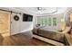 Spacious main bedroom with private access to the deck at 1199 Old Lathemtown Rd, Canton, GA 30115