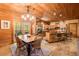 Spacious kitchen with island, wood cabinets, and stainless steel appliances at 1785 Whitley Rd, Dacula, GA 30019