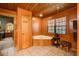 Bathroom with corner soaking tub and walk-in shower at 1785 Whitley Rd, Dacula, GA 30019