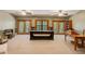 Basement game room featuring a pool table and plenty of space for entertainment at 1785 Whitley Rd, Dacula, GA 30019