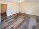 Main bedroom with ceiling fan and double closets at 2575 Walden Lake Dr, Decatur, GA 30035