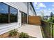 Private patio with concrete flooring and wooden privacy fence at 1321 Parc Bench Rd, Atlanta, GA 30316
