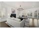 Relaxing living room with a fireplace and access to a patio at 4571 Columns Se Dr, Marietta, GA 30067