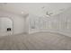 Bright bedroom with bay windows and ceiling fan at 4571 Columns Se Dr, Marietta, GA 30067