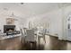 Bright dining area with hardwood floors and access to a patio at 4571 Columns Se Dr, Marietta, GA 30067
