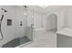Luxurious bathroom featuring a large shower and soaking tub at 4571 Columns Se Dr, Marietta, GA 30067