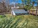 White barn nestled in a tranquil setting at 4571 Columns Se Dr, Marietta, GA 30067