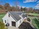 White home with a two-car garage and large backyard at 4571 Columns Se Dr, Marietta, GA 30067