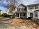 Two story townhome with gray siding and front yard at 709 Crestwell Sw Cir, Atlanta, GA 30331