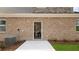 Private back patio access from the kitchen area at 600 Silver Moon Dr # 08, Loganville, GA 30052
