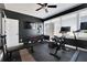 Modern home gym featuring cardio and strength training equipment at 2334 Paces Ferry Se Rd, Smyrna, GA 30080