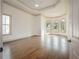 Main bedroom with hardwood floors and bay windows at 987 Kora Sw Dr, Marietta, GA 30064