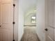 Hallway connecting bedrooms with carpet flooring at 987 Kora Sw Dr, Marietta, GA 30064
