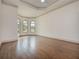 Spacious bedroom with hardwood floors and large windows at 987 Kora Sw Dr, Marietta, GA 30064