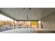 Covered patio with ceiling fan and outdoor seating area at 428 10Th St, Auburn, GA 30011