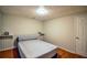 Finished basement bedroom with hardwood floors at 340 Sir Richard Ct, Jonesboro, GA 30236