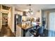 Modern kitchen with granite countertops and stainless steel appliances at 340 Sir Richard Ct, Jonesboro, GA 30236