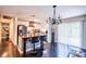 Modern kitchen with granite countertops and stainless steel appliances at 340 Sir Richard Ct, Jonesboro, GA 30236