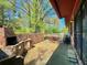 Brick patio with built-in grill, offering a great outdoor space at 650 Lyric Nw Way, Atlanta, GA 30318
