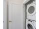 Stackable washer and dryer in a closet at 675 Drewry Ne St # 307, Atlanta, GA 30306