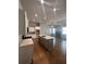 Modern kitchen with island and stainless steel appliances at 360 Lakeside Ct, Canton, GA 30114