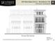 Architectural drawing showcasing a four-story home's front facade at 110 Sheridan Ne Dr, Atlanta, GA 30305