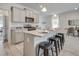 Modern kitchen with granite countertops and stainless steel appliances at 167 Belldown Ct, Mcdonough, GA 30253